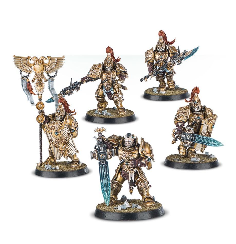 Games Workshop 73-01 - Warhammer 40,000 - Adeptus Custodes: Combat Patrol