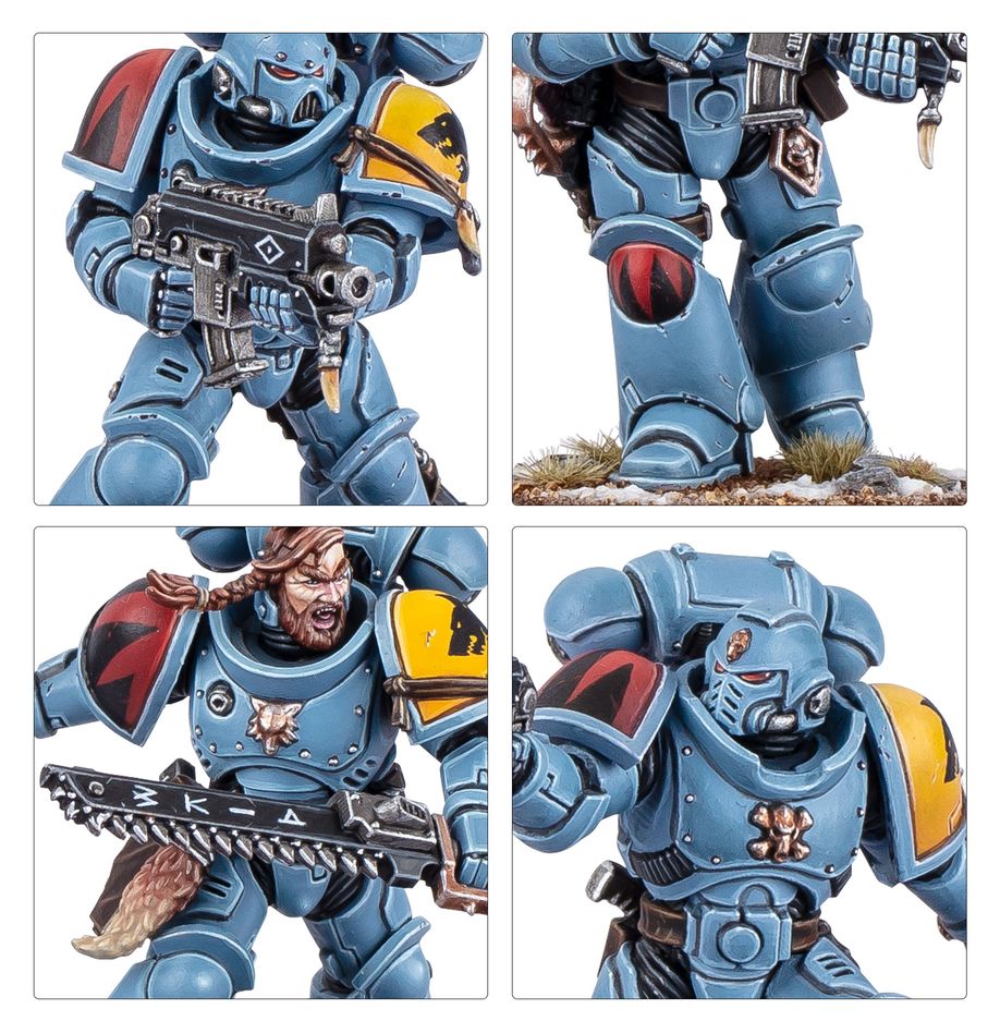 Games Workshop 53-33 - Warhammer 40,000 - Space Wolves: Army Set