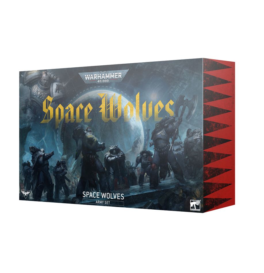 Games Workshop 53-33 - Warhammer 40,000 - Space Wolves: Army Set