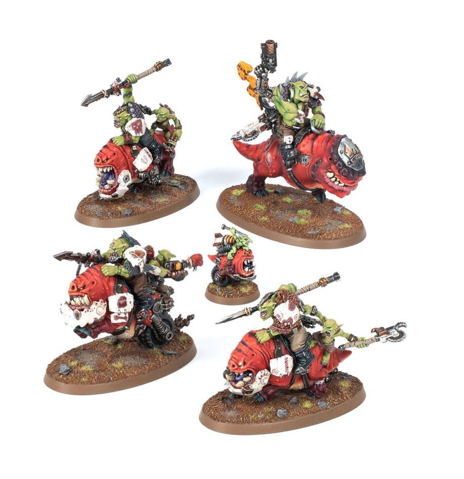 Games Workshop 50-54 - Warhammer 40,000 - Orks: Squighog Boyz