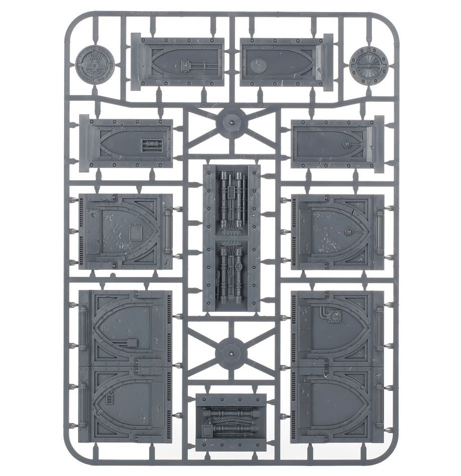 Games Workshop 300-48 - Necromunda - Zone Mortalis: Columns & Walls