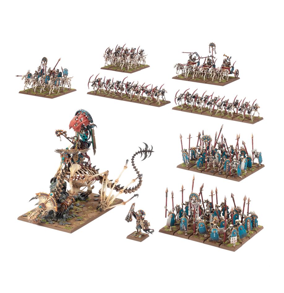 Games Workshop 07-01 - Warhammer: The Old World - Tomb Kings of Khemri Core Set