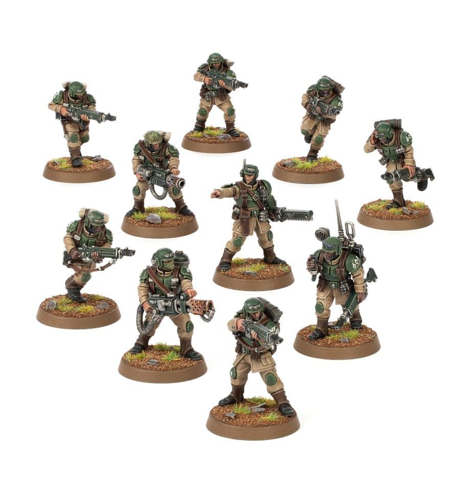 Games Workshop 47-33 - Warhammer 40,000 - Astra Militarum: Cadian Shock Troops