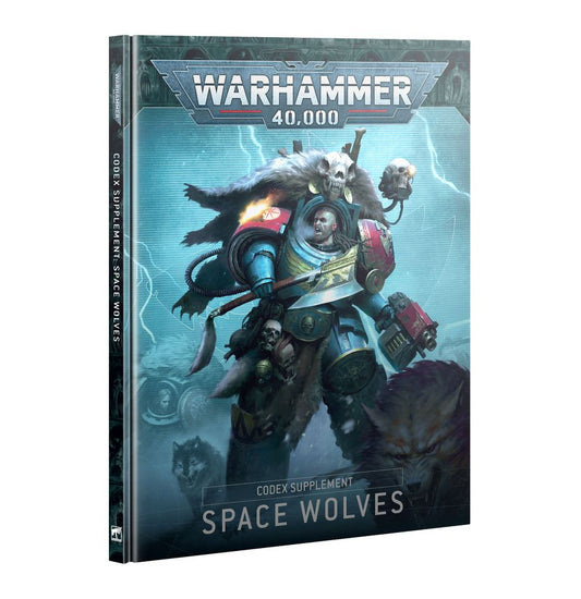 Games Workshop 53-01 - Warhammer 40,000 - Space Wolves: Codex Supplement (Clearance)