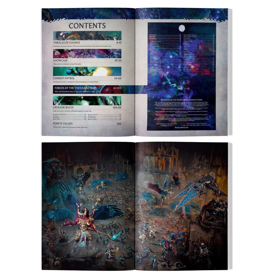 Games Workshop 36-01 - Warhammer 40,000 - Thousand Sons: Codex