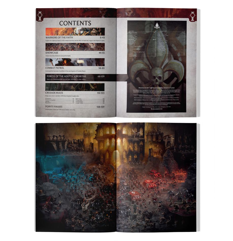 Games Workshop 52-01 - Warhammer 40,000: Codex: Adepta Sororitas