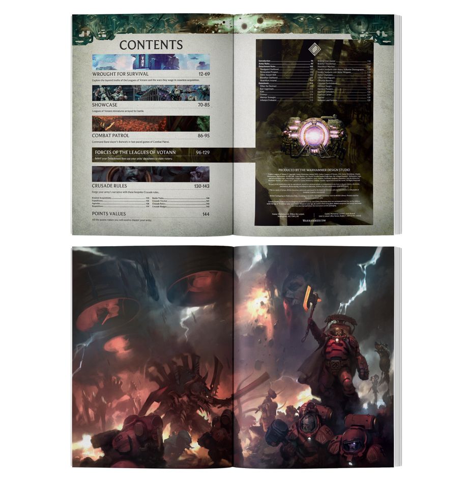 Games Workshop 69-01 - Warhammer 40,000 - Leagues of Votann: Codex (2025)