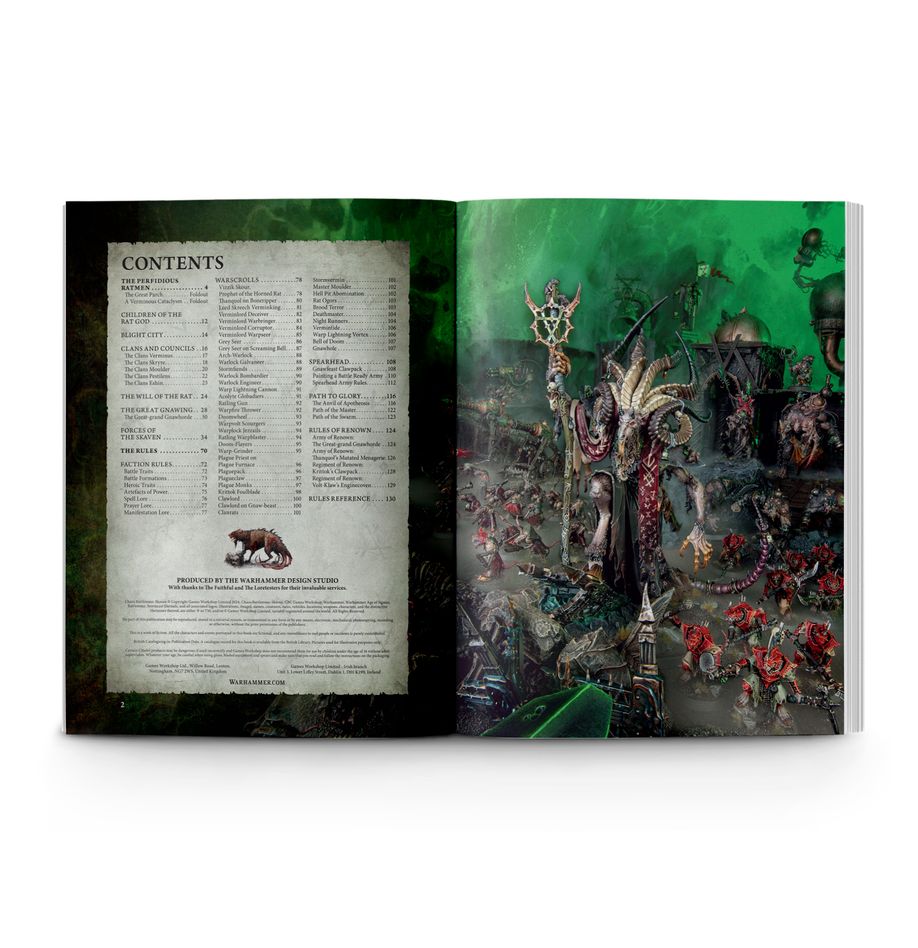 Games Workshop 90-24 - Age of Sigmar: Battletome: Skaven