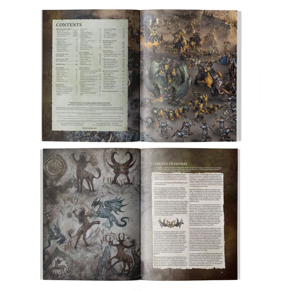 Games Workshop 89-01 - Age of Sigmar - Orruk Warclans: Battletome