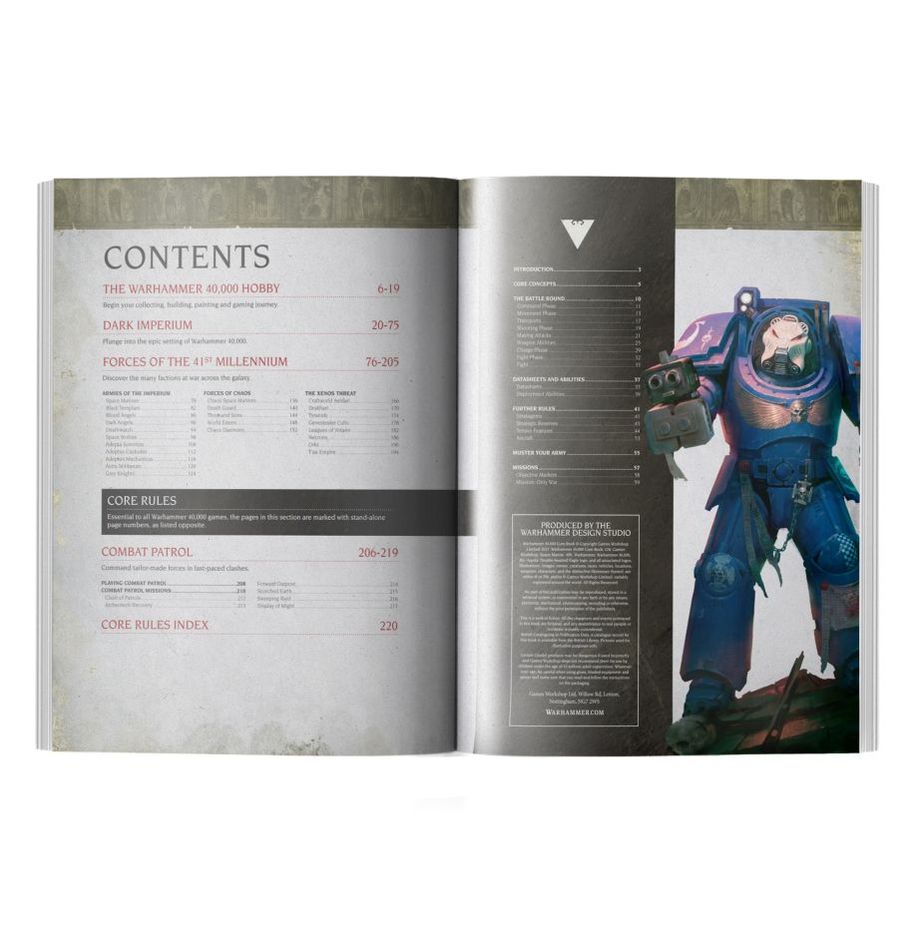 Games Workshop 40-02 - Warhammer 40,000 - Core Book