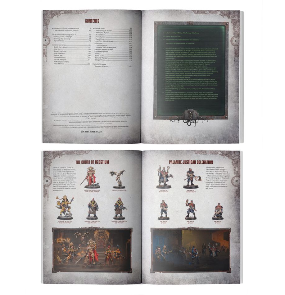 Games Workshop 301-66 - Necromunda - Aranthian Succession: Spire of Primus