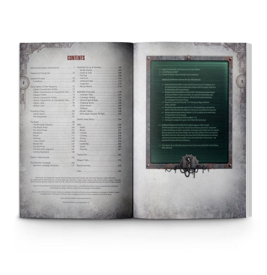 Games Workshop 300-25 - Necromunda: Core Rulebook