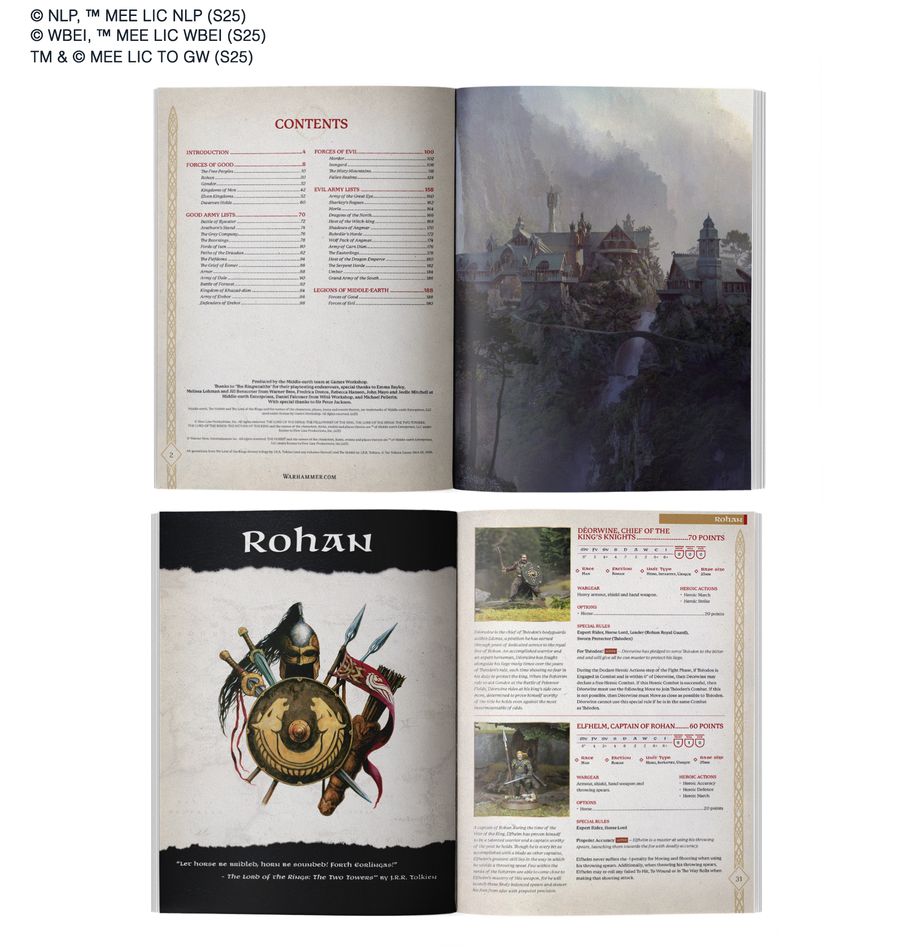 Games Workshop 30-97 - Middle-Earth Strategy Battle Game - Armies of Middle-Earth