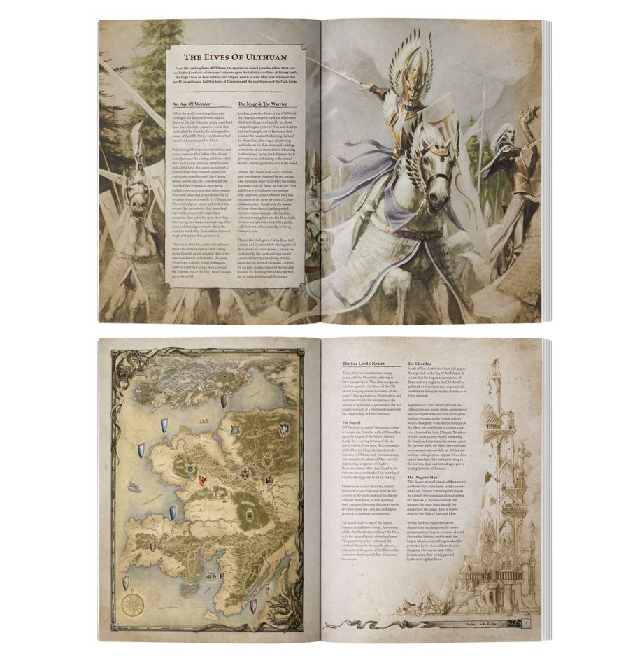 Games Workshop 13-01 - Warhammer: The Old World - High Elf Realms: Arcane Journal