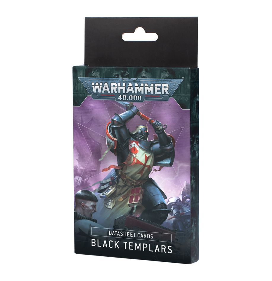 Games Workshop 55-52 - Warhammer 40,000 - Black Templars: Datasheet Cards