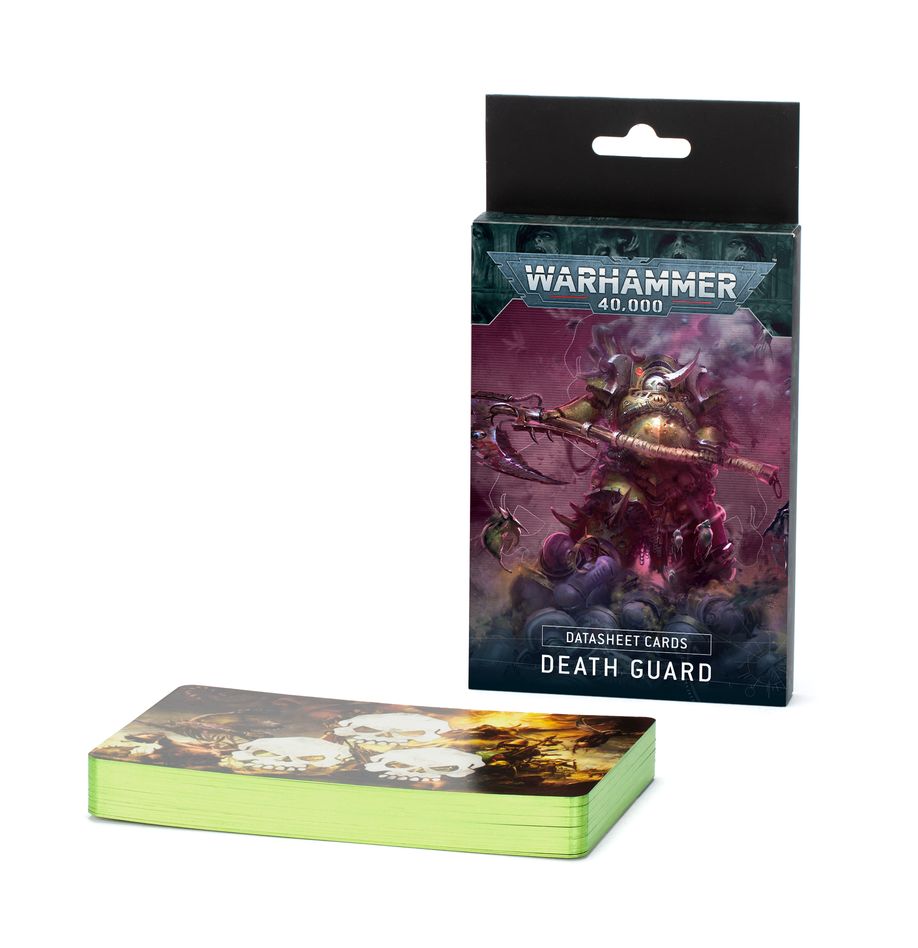 Games Workshop 43-04 - Warhammer 40,000 - Death Guard: Datasheet Cards