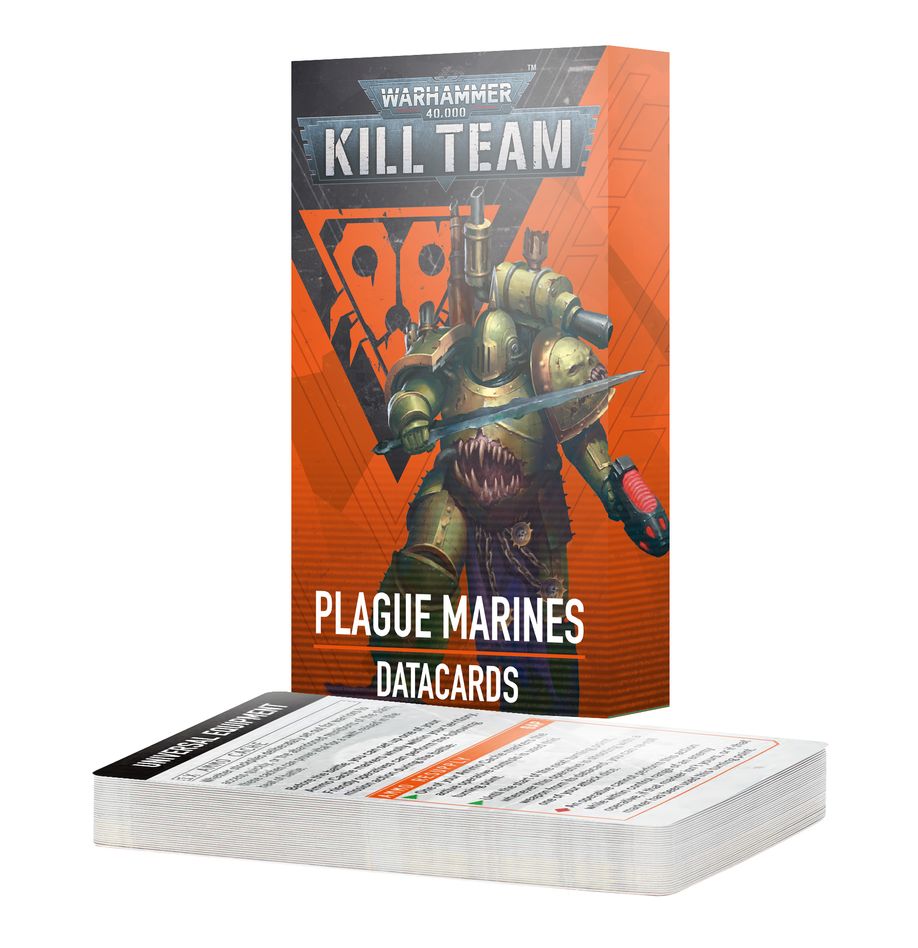 Games Workshop 103-82 - Kill Team - Plague Marines: Datacards