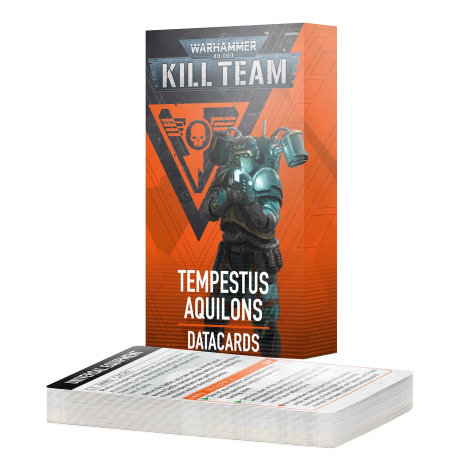 Games Workshop 103-84 - Kill Team - Tempestus Aquilons: Datacards