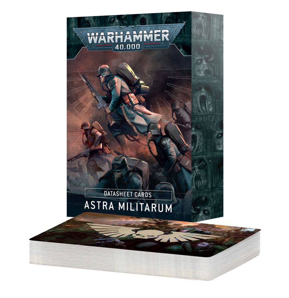 Games Workshop 47-02 - Warhammer 40,000 - Astra Militarum: Datasheet Cards