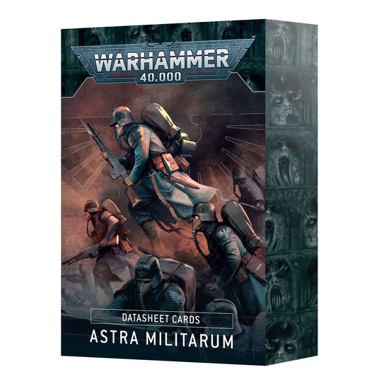 Games Workshop 47-02 - Warhammer 40,000 - Astra Militarum: Datasheet Cards (Clearance)