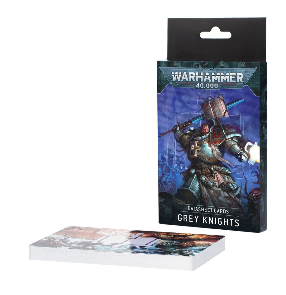 Games Workshop 57-02 - Warhammer 40,000 - Grey Knights: Datasheet Cards