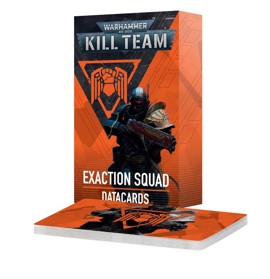 Games Workshop 103-69 - Kill Team - Exaction Squad: Datacards