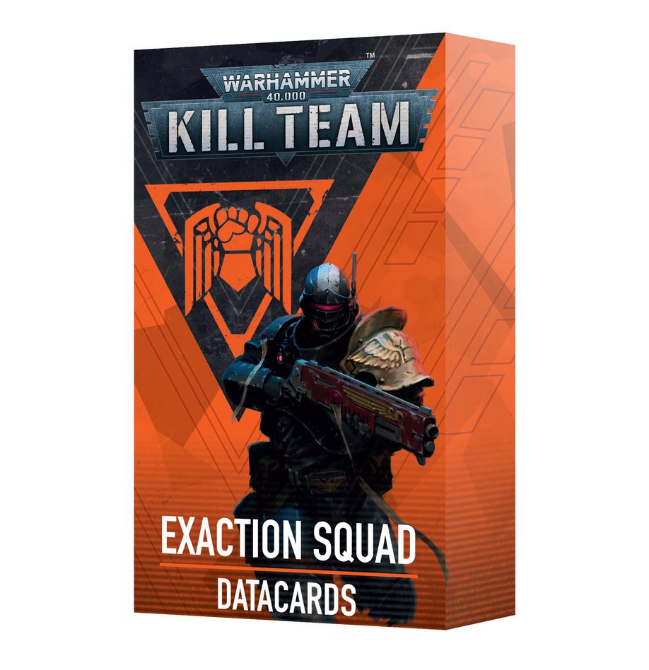 Games Workshop 103-69 - Kill Team - Exaction Squad: Datacards