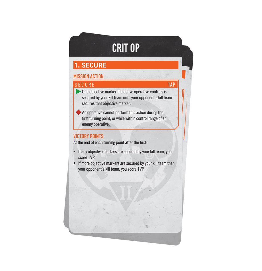 Games Workshop 102-63 - Kill Team - Approved Ops Cards 2025