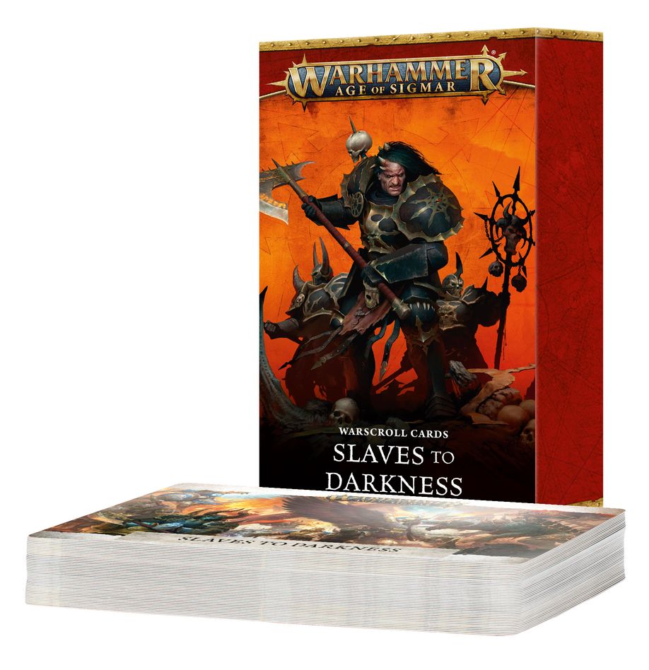 Games Workshop 83-03 - Age of Sigmar - Slaves to Darkness: Warscroll Cards