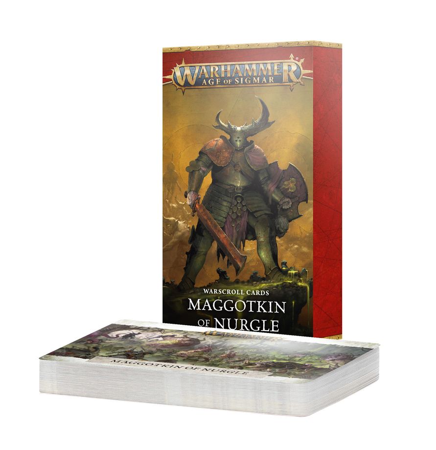 Games Workshop 83-59 - Age of Sigmar - Maggotkin of Nurgle: Warscroll Cards (2026)