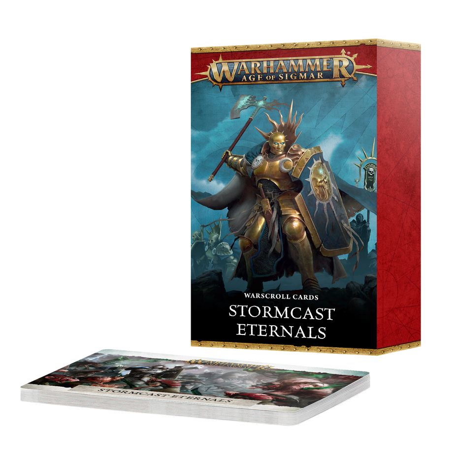 Games Workshop 96-05 - Age of Sigmar - Stormcast Eternals: Warscroll Cards