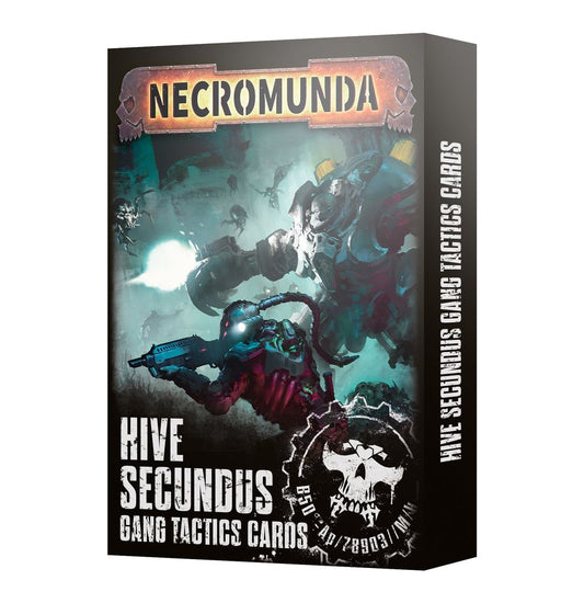 Games Workshop 301-45 - Necromunda - Hive Secundus Tactics Cards (Clearance)
