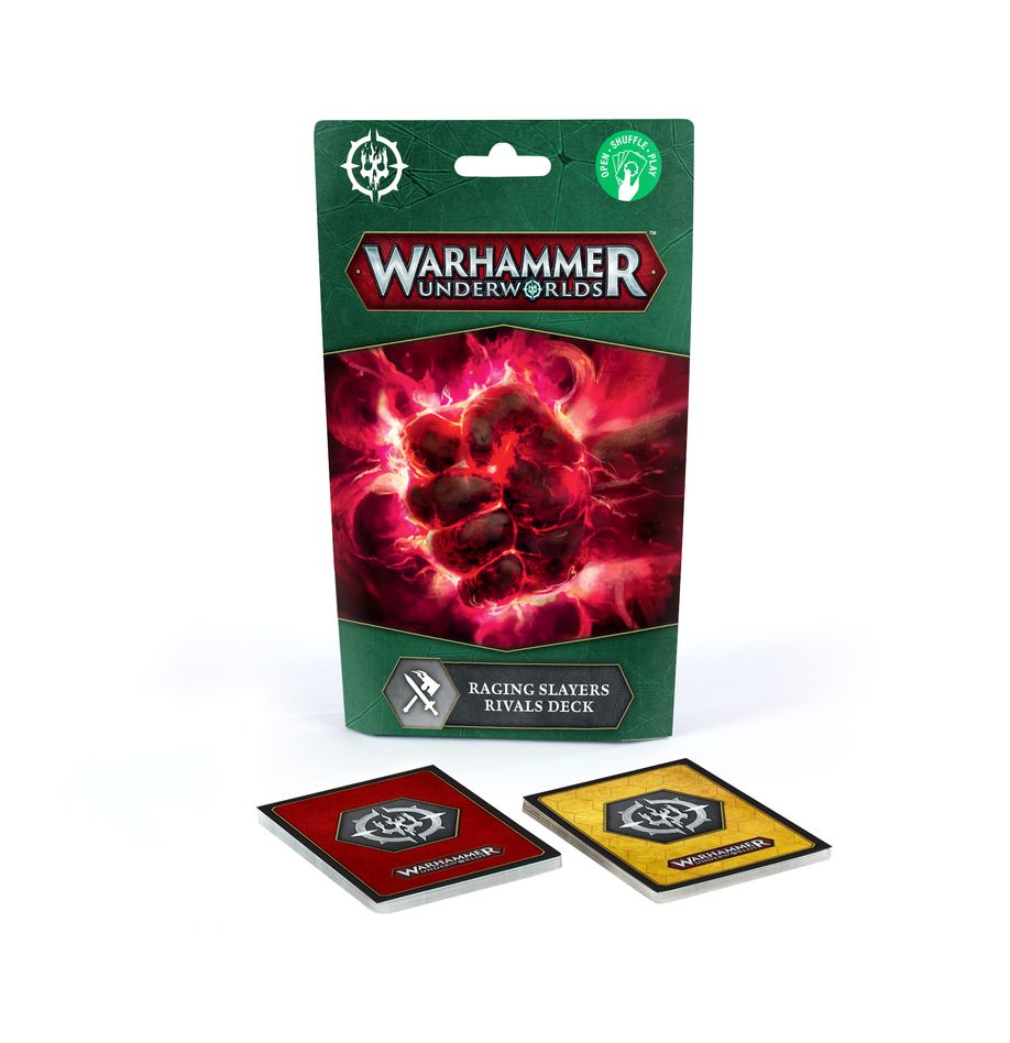 Games Workshop 34-009 - Warhammer Underworlds - Rivals Deck: Raging Slayers