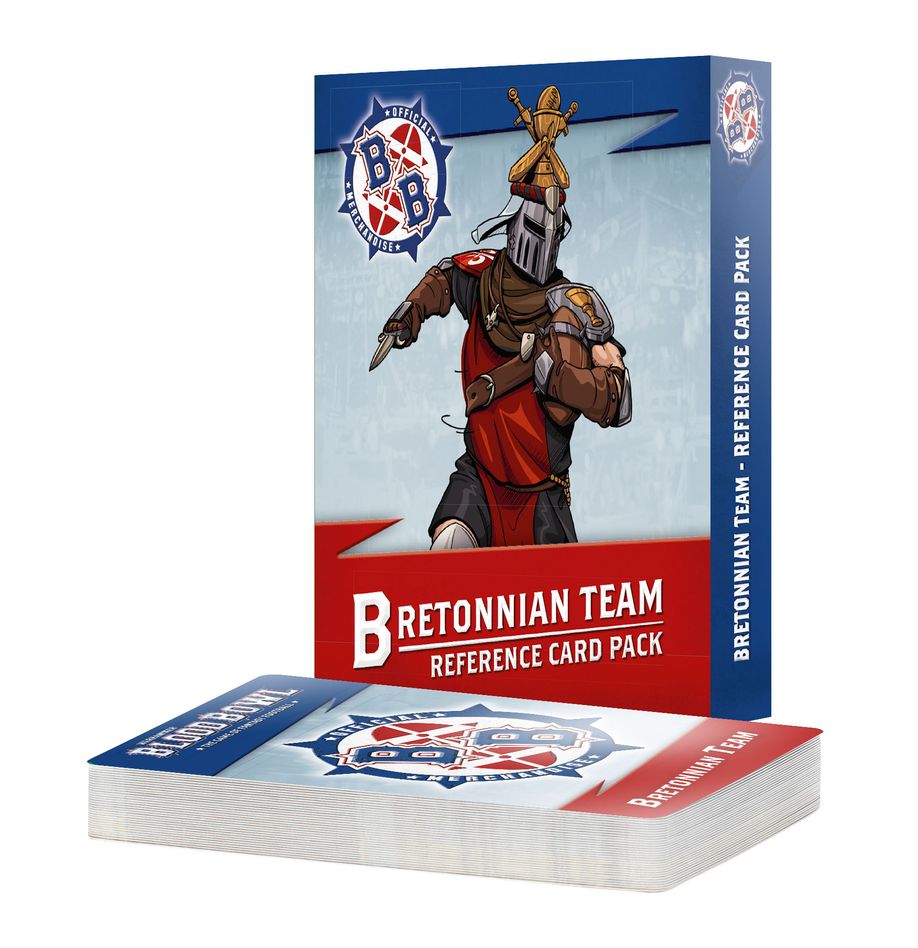 Games Workshop 202-55 - Blood Bowl - Bretonnian Team: Card Pack