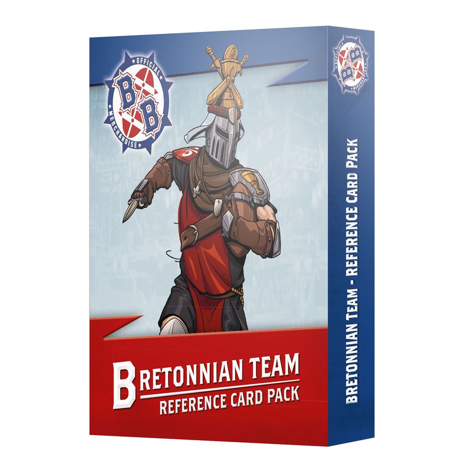 Games Workshop 202-55 - Blood Bowl - Bretonnian Team: Card Pack