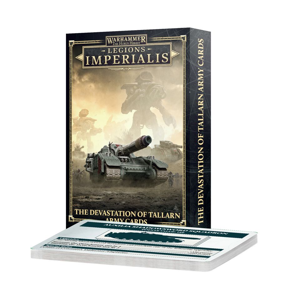 Games Workshop 03-72 - Legions Imperialis: Devastation of Tallarn Army Cards