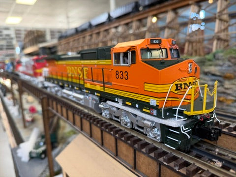 MTH 20-21975-1 - Dash-8 Diesel Engine "BNSF" #837 w/ PS3