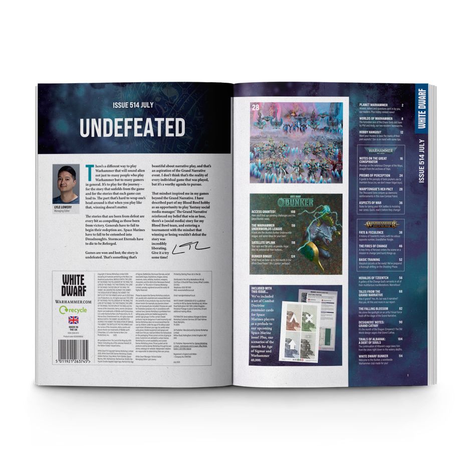 Games Workshop WD07-25 - White Dwarf 514 (July 2025)