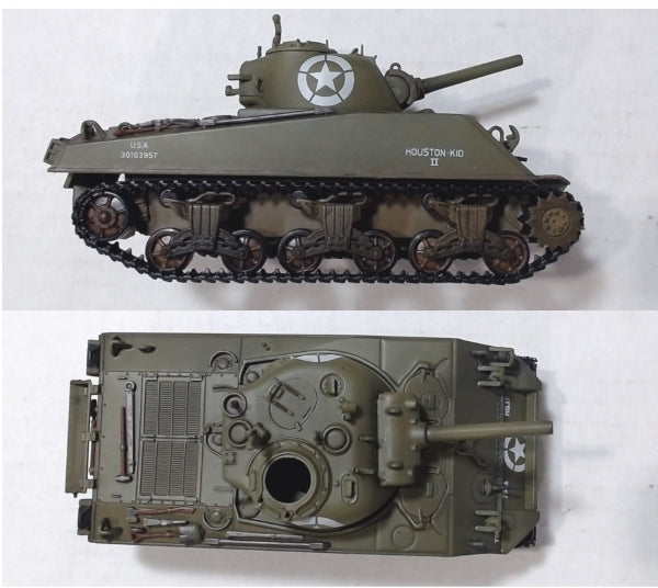 MTH - M4 Sherman Tank (Green) Early WWII - 1/48 Scale