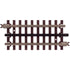 Atlas O 6051 - 4 1/2" Straight Track (O Scale) - 8 Pieces - Second Hand-DS6051