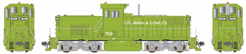 Bowser HO 60657 - ALCo C-415 Diesel Locomotive "Columbia & Cowlitz 1970s Green" #701 (w/DCC/Sound)