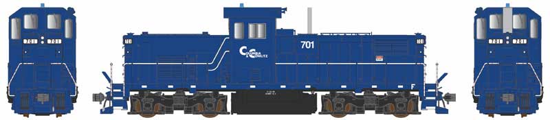 Bowser HO 60659 - ALCo C-415 Diesel Locomotive "Columbia & Cowlitz 1980s Blue" #701 (w/DCC/Sound)