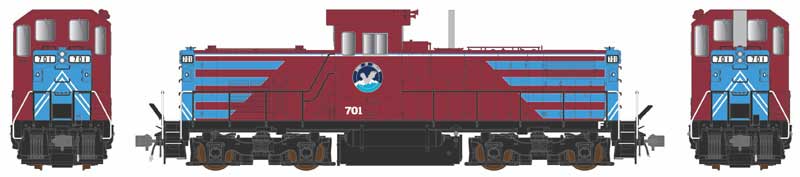 Bowser HO 60665 - ALCo C-415 Diesel Locomotive "Port of Tillamook Bay" #701 (w/DCC/Sound)