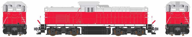 Bowser HO 60697 - ALCo C-415 Diesel Locomotive "Generic Red/Grey/White" (w/DCC/Sound)