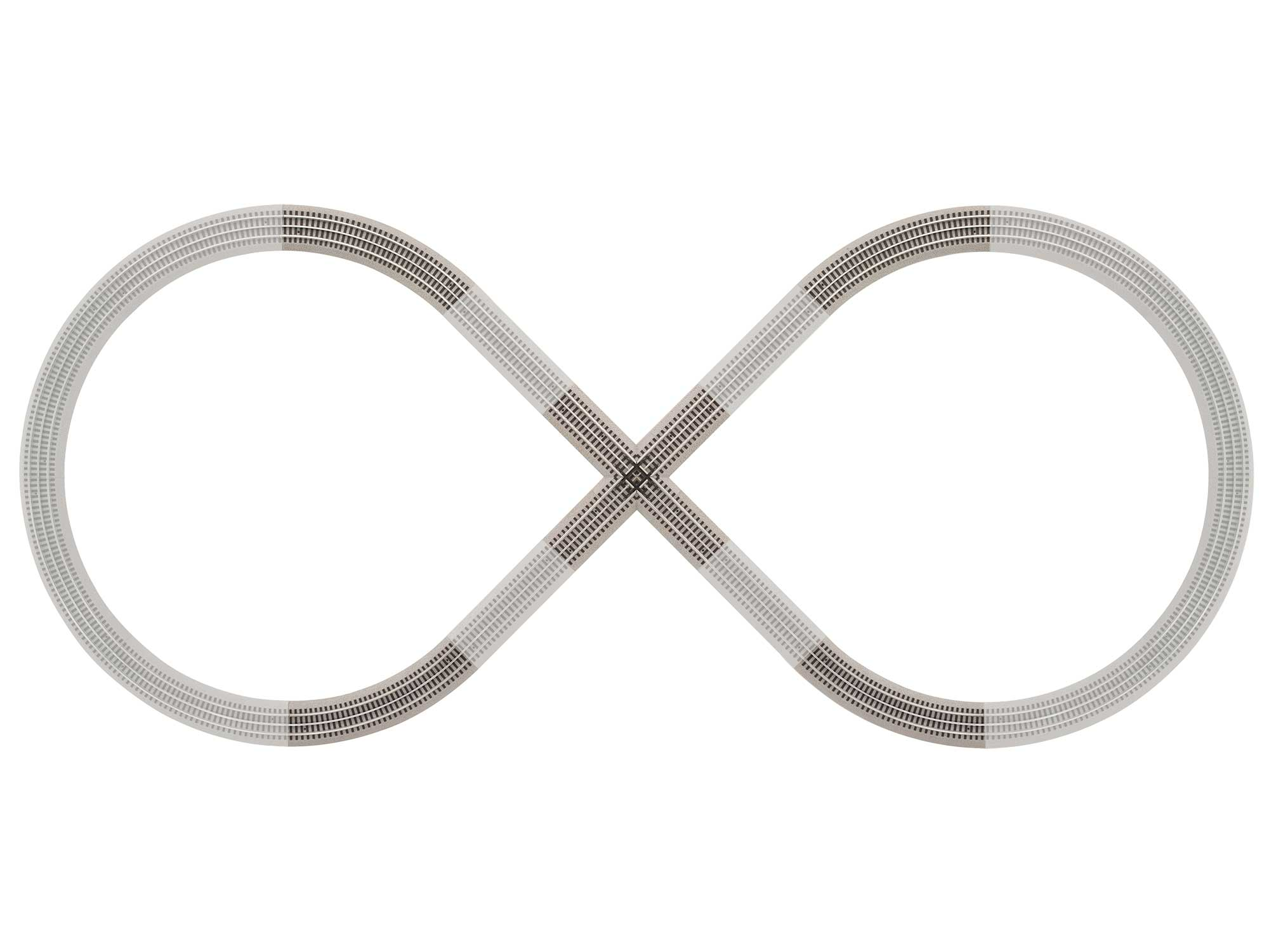 Lionel 6 12030 FasTrack Figure 8 Add On Track Pack