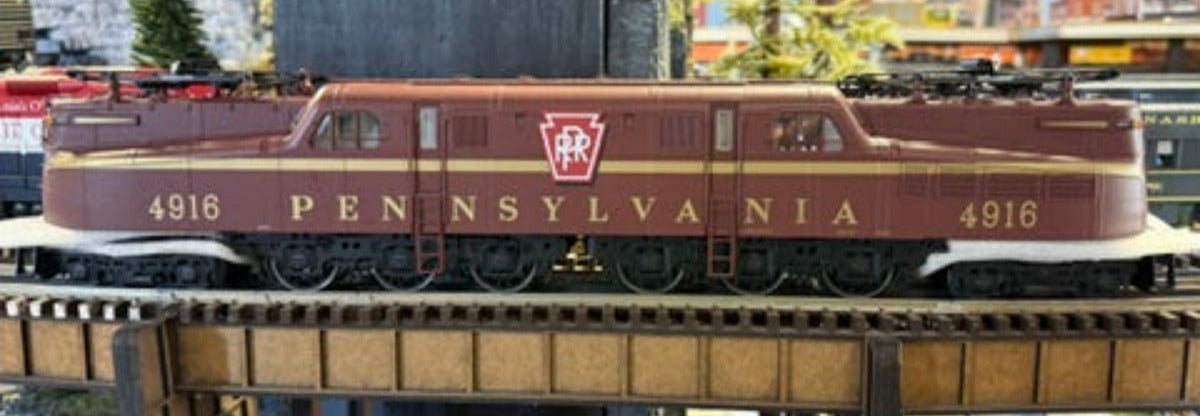 Lionel 2533953 - Vision Line GG1 Electric Engine "Pennsylvania" #4916 (Tuscan) - Custom Run for MrMuffin'sTrains