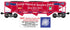 Ready Made Trains RMT-66245-1776 - 70 Ton 3-Bay Coal Hopper Car "Nickel Plate Road" #1776 w/ Load (3-Car) - Custom Run for MrMuffin'sTrains