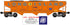 Ready Made Trains RMT-66211 - 70 Ton 3-Bay Coal Hopper Car "Long Island" w/ Load (Dashing Dan"