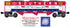 Ready Made Trains RMT-66225-1776 - 70 Ton 3-Bay Coal Hopper Car "Southern" #1776 w/ Load
