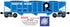 Ready Made Trains RMT-66240 - 70 Ton 3-Bay Coal Hopper Car "Rock Island" w/ Load